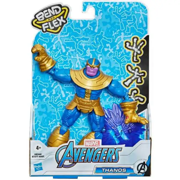 Marvel Avengers Bend & Flex Thanos Action Figure [2021]
