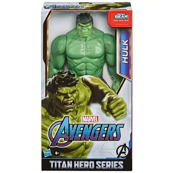 Marvel Avengers Titan Hero Series Blast Gear Hulk Action Figure