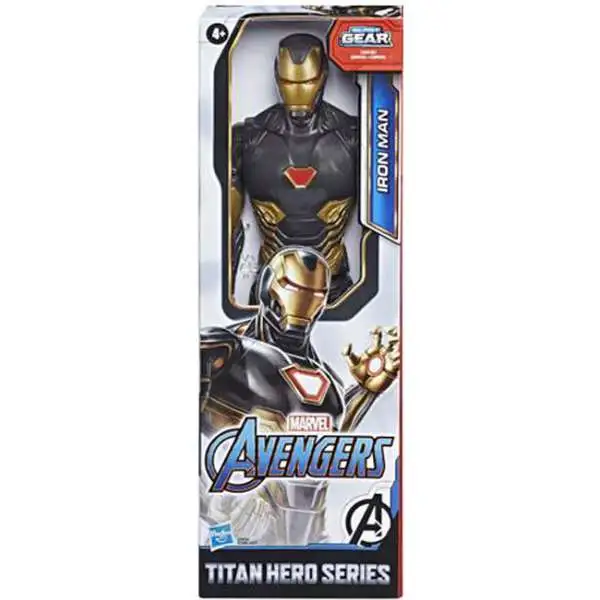 Marvel Avengers Titan Hero Series Iron Man Action Figure [Black & Gold Armor]