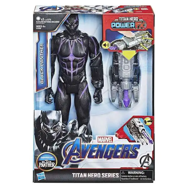 Marvel Avengers Endgame Titan Hero Series Black Panther Action Figure [2019]
