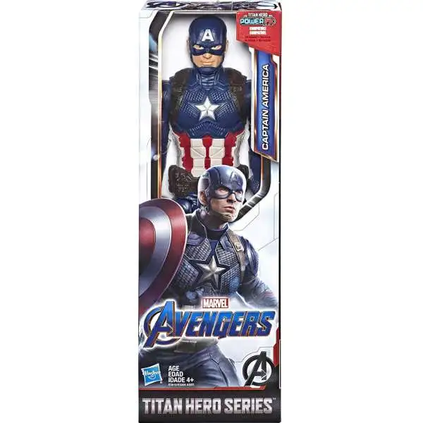 Marvel Avengers Endgame Titan Hero Series Captain America Action Figure