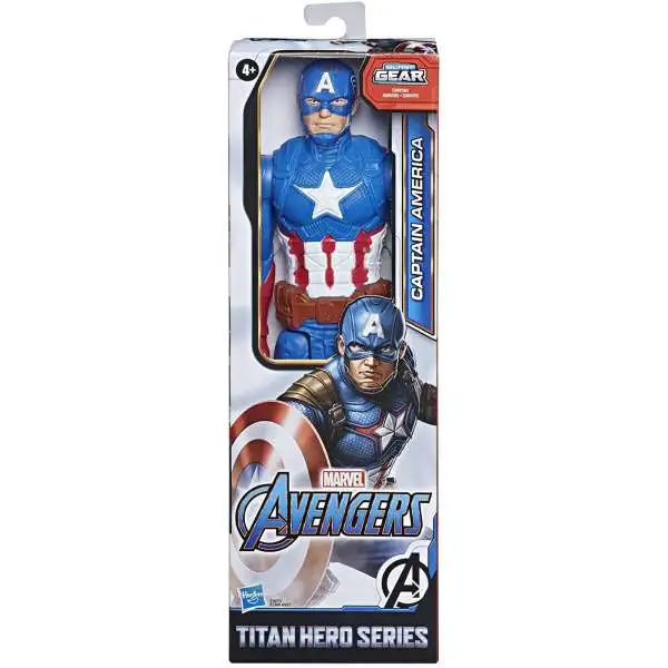 Marvel Avengers Titan Hero Series Captain America Action Figure [2020]