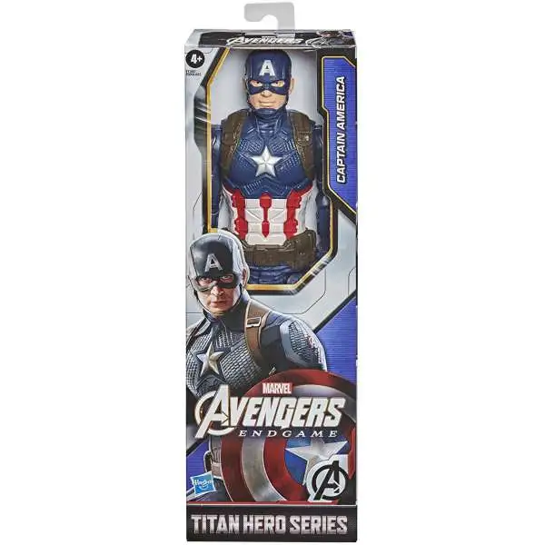 Marvel Avengers Titan Hero Series Captain America Action Figure [Endgame]
