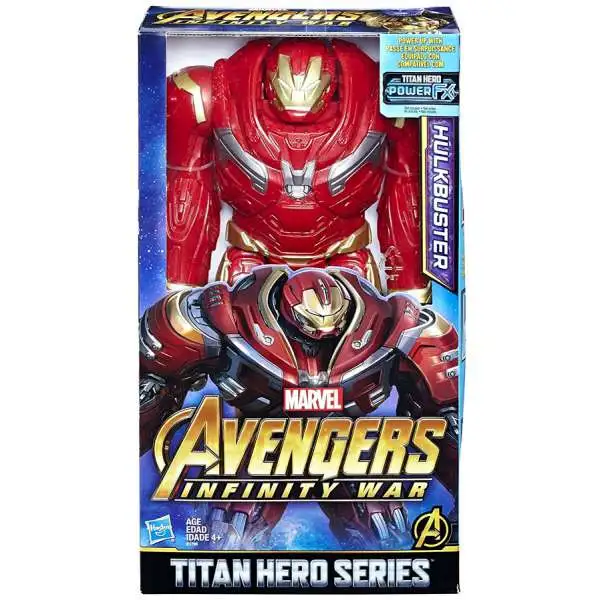 Marvel Avengers Infinity War Titan Hero Series Power FX Hulkbuster Action Figure