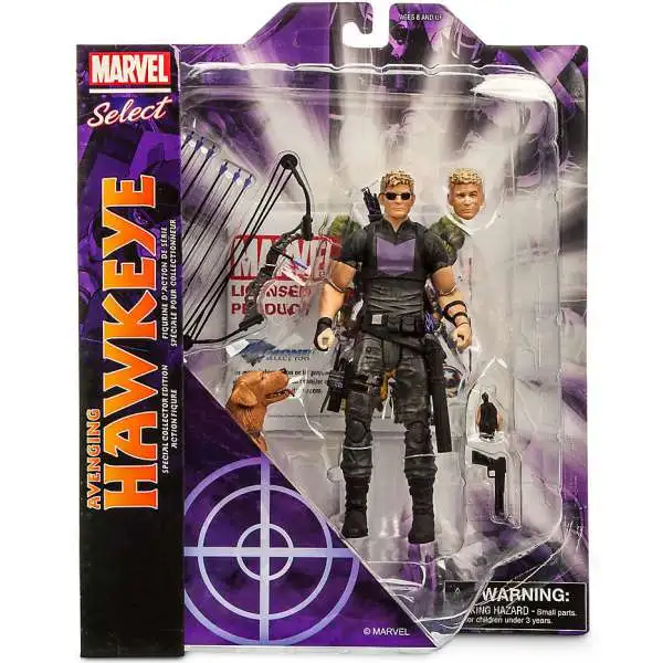 Disney Avengers Marvel Select Avenging Hawkeye Exclusive Action Figure [Damaged Package]