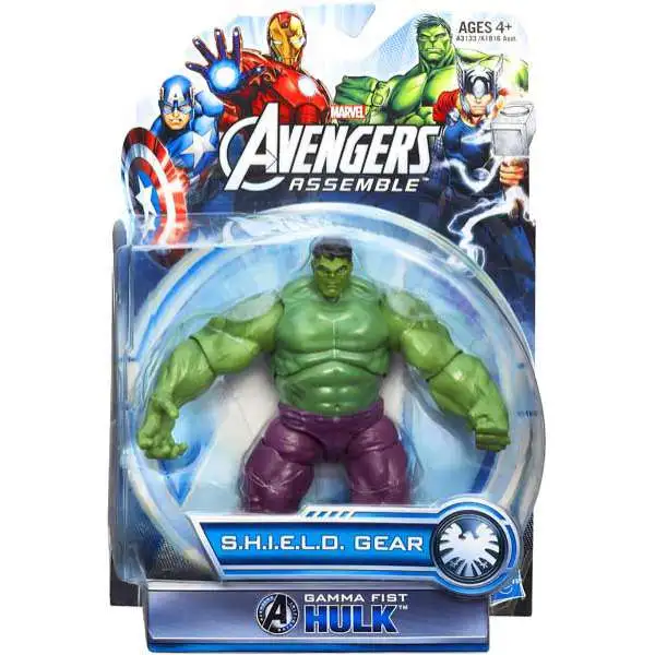 Marvel Avengers Assemble SHIELD Gear Gamma Fist Hulk Action Figure