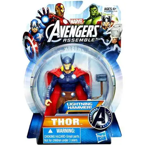 Marvel Avengers Assemble Thor Action Figure [Lightning Hammer]