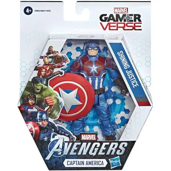Marvel Avengers Gamerverse Captain America Action Figure [Shining Justice]