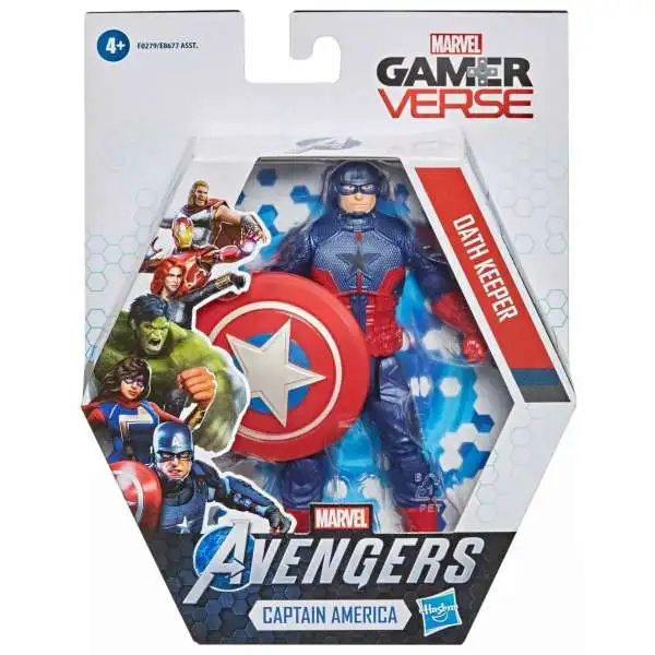 Marvel Avengers Gamerverse Captain America Action Figure [Oath Keeper]