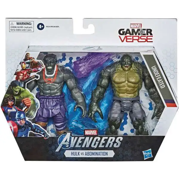 Marvel Avengers Video Game Gamerverse Hulk & Abomination Action Figure 2-Pack [Undefeated]