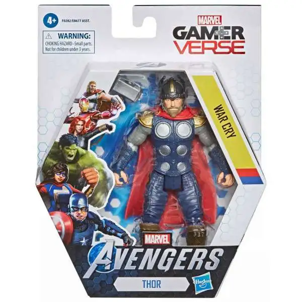 Marvel Avengers Gamerverse Thor Action Figure [War Cry]