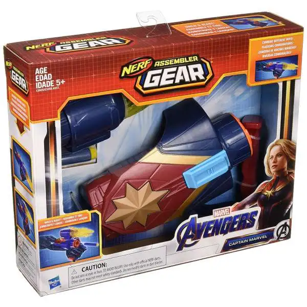 Avengers Endgame Nerf Captain Marvel Assembler Gear Upgrades