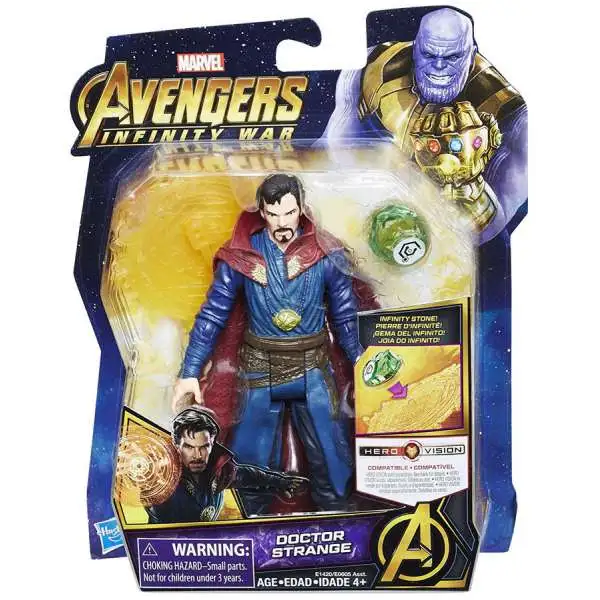 Marvel Avengers Infinity War Doctor Strange Action Figure [with Stone, Damaged Package]