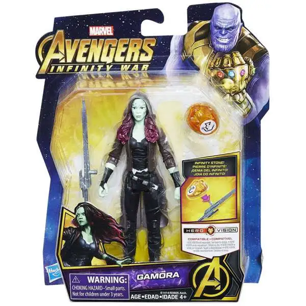 Marvel Avengers Infinity War Gamora Action Figure [with Stone]