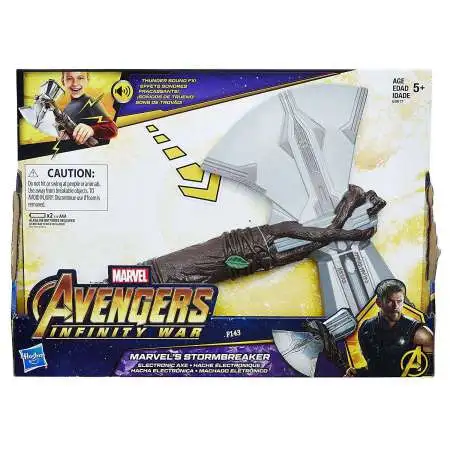 Avengers Infinity War Marvel's Stormbreaker Roleplay Toy [Electronic Axe]