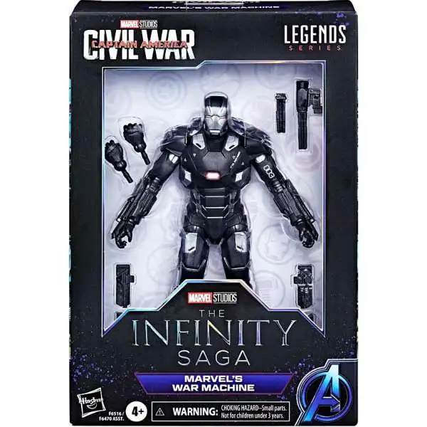 Avengers The Infinity Saga Marvel Legends War Machine Action Figure [Captain America Civil War] (Pre-Order ships January)