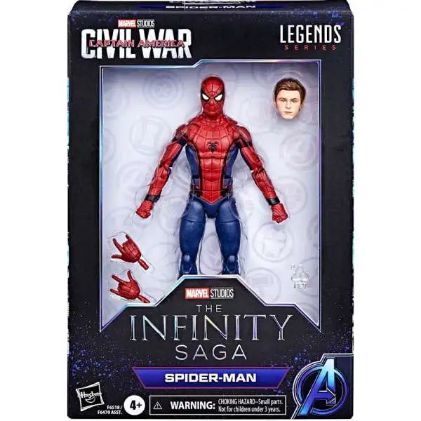 Avengers The Infinity Saga Marvel Legends Spider-Man Action Figure [Captain America Civil War] (Pre-Order ships January)