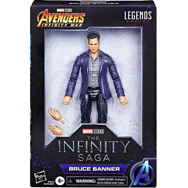Avengers The Infinity Saga Marvel Legends Bruce Banner Action Figure [Infinity War] (Pre-Order ships January)