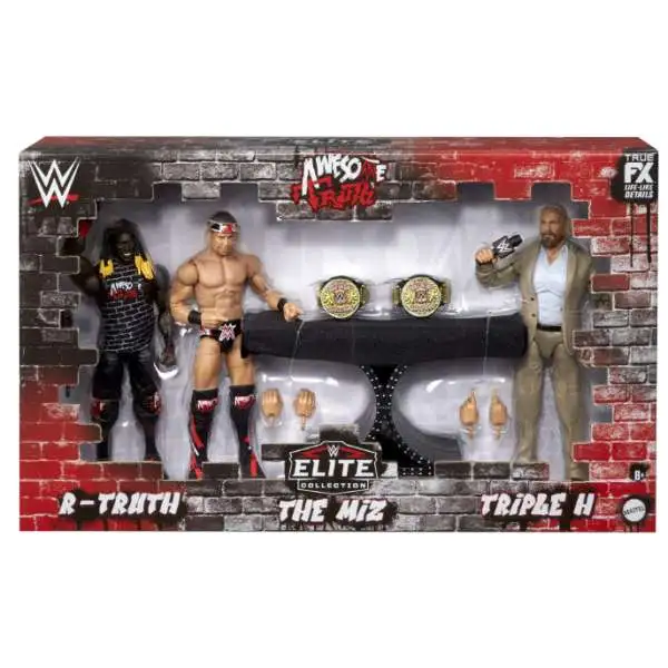 WWE マテル　GLG ジェイク&モリス&アンソニー　カスタム　3体セット awesometruth3-pack.webp