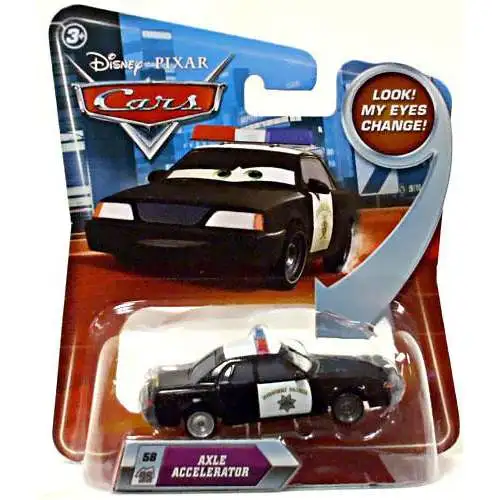 Disney / Pixar Cars Lenticular Eyes Series 2 Axle Accelerator Diecast Car