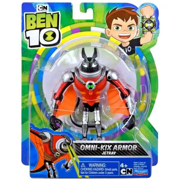 Ben 10 Omni-Kix Armor Heatblast 5 Action Figure Playmates - ToyWiz