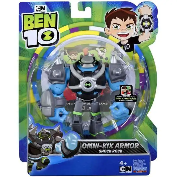 Ben 10 Figures Vilgax Shock Rock Jetray Jet Pack Ben Lot of 4 (5E)