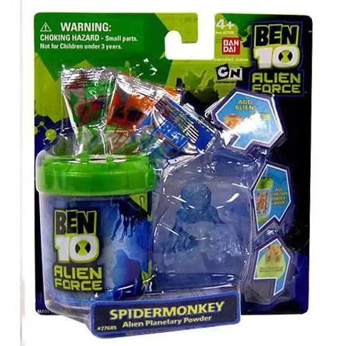 Ben 10 Alien Force Spidermonkey Alien Planetary Powder