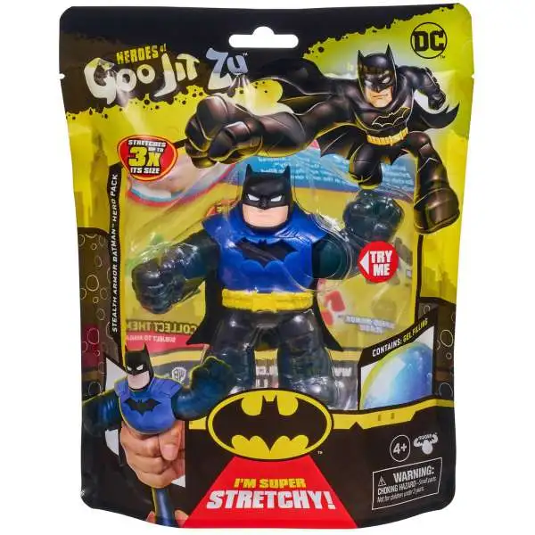 Heroes of Goo Jit Zu DC Stealth Armor Batman Action Figure