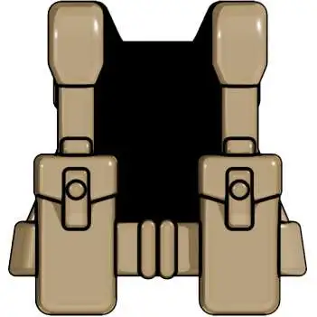 BrickArms Combat Vest WW2 British Pattern '37 2.5-Inch [Dark Tan]