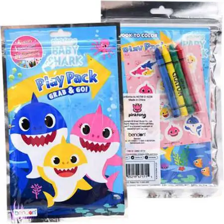 Pinkfong Baby Shark Play Pack Grab & Go