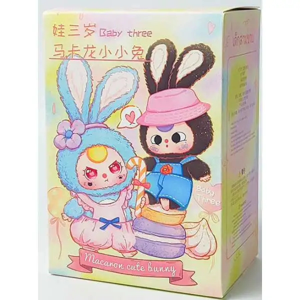 ６個セット! 超お得 Baby Three GOOD LUCK BAG Baby Three Good Luck Bag Series Plush Blind Box Keychains