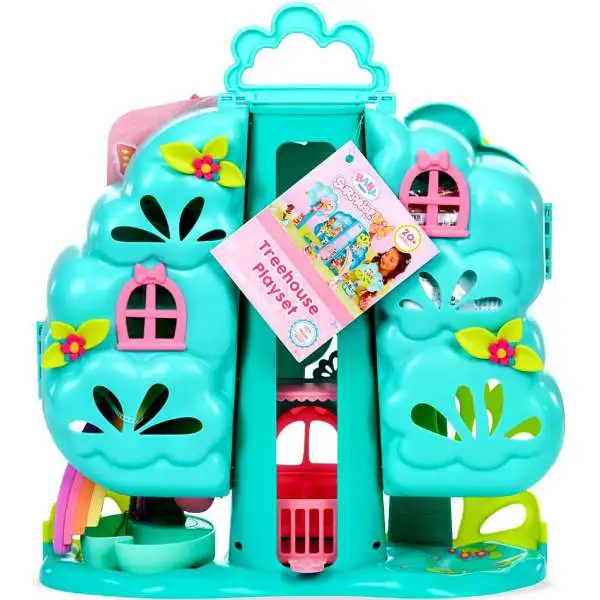 Baby Born Surprise Treehouse Playset 20+ Surprises and Exclusive Butterfly  Doll
