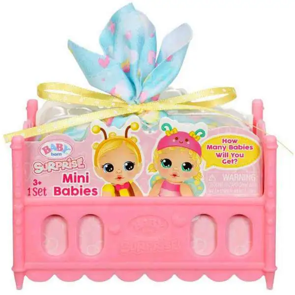 Baby Born Surprise Mini Babies Series 1 Mystery Pack [Twins OR Triplets, How Many Babies Will You Get??]