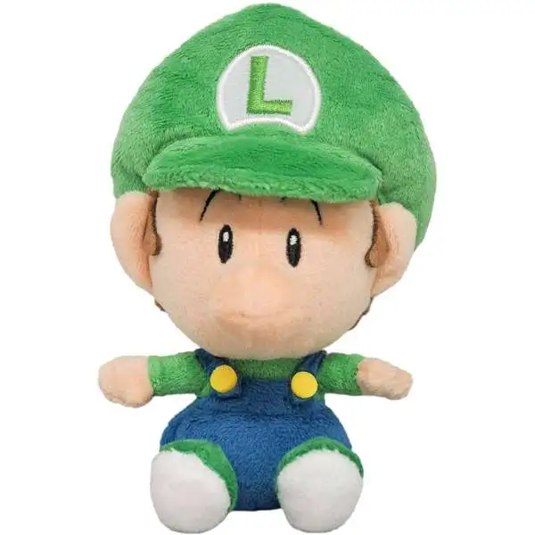 Super Mario Bros Luigi 6-Inch Plush [Baby]