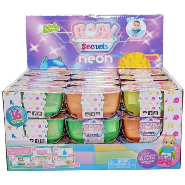 Baby Secrets Series 6 Neon Mystery Box [24 Packs] (Pre-Order ships June)