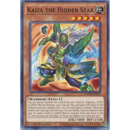 YuGiOh Battle of Chaos Common Kaiza the Hidden Star BACH-EN022