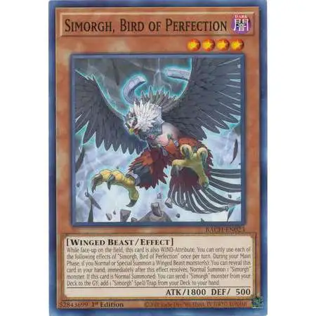 YuGiOh Battle of Chaos Common Simorgh, Bird of Perfection BACH-EN023