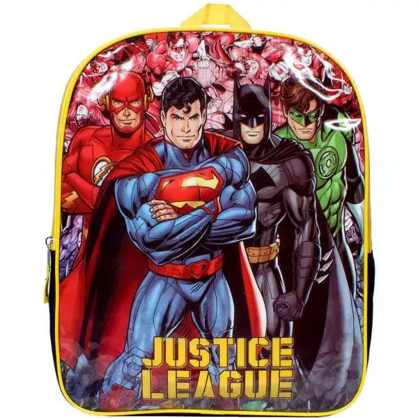 DC Flash Full Force Justice League Backpack Apparel