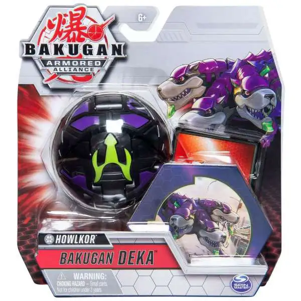 Bakugan Armored Alliance Deka Howlkor Figure [Jumbo Bakucore]