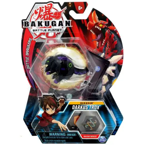 Bakugan Battle Planet Battle Brawlers Bakugan Darkus Trox