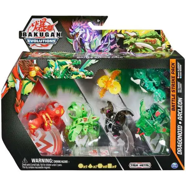 Bakugan Evolutions Howlkor Ultra, Colossus Pegatrix 3-Figure