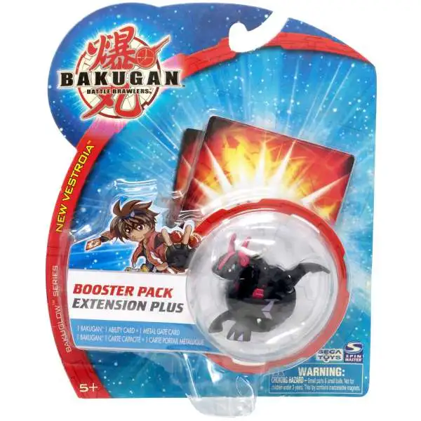 Bakugan Battle Brawlers Bakuglow Series New Vestroia Booster Pack [Extension Plus, RANDOM Figure]