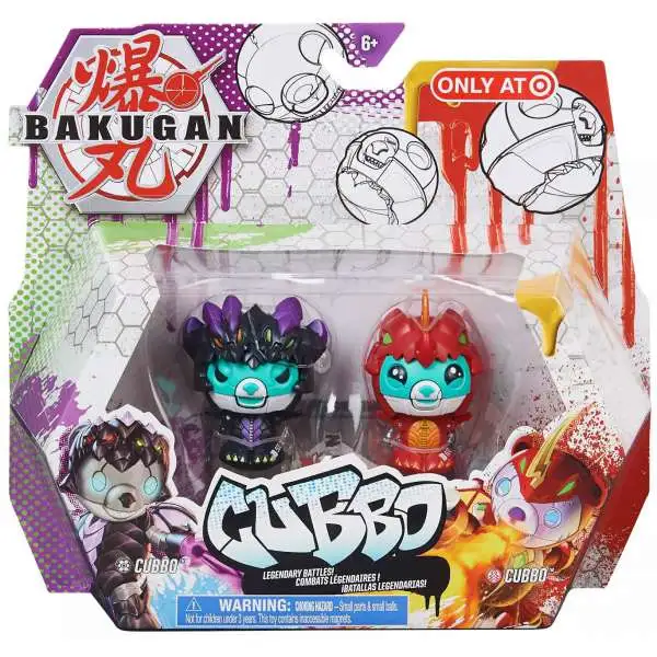 Bakugan Battle Planet Legendary Battles! Cubbo Exclusive Figure 2-Pack