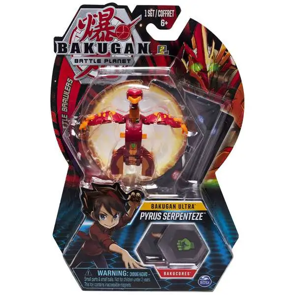 Bakugan Battle Planet Battle Brawlers Ultra Pyrus Serpenteze