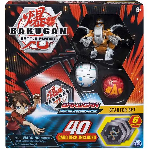 Bakugan Battle Planet Resurgence Aurelus Nobilious Starter Set