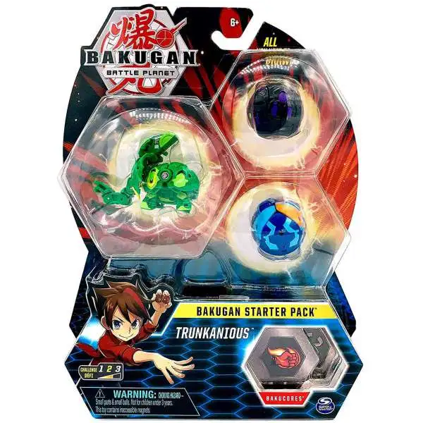 Bakugan Starter 3-Pack, Special Attack Bruiser, Dragonoids