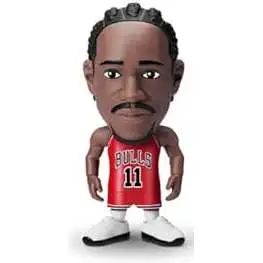 5 Surprise Chicago Bulls NBA Ballers Series 1 DeMar DeRozan Figure [Red Road Jersey, Comes with Court Base, Sticker, Card & Ball Loose]