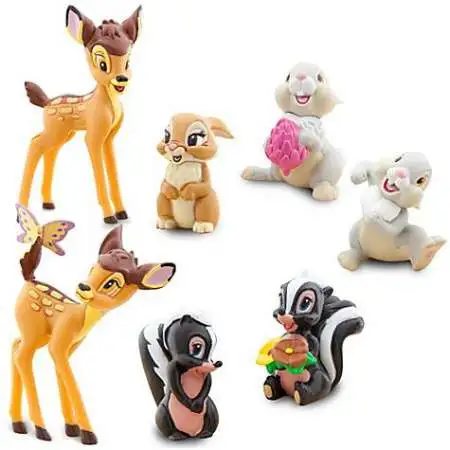 Disney Bambi Figurine Set Exclusive [Damaged Package]