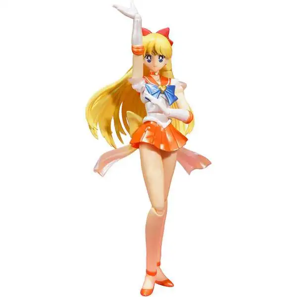 Sailor Moon SuperS S.H.Figuarts Super Sailor Venus 5.7 Action