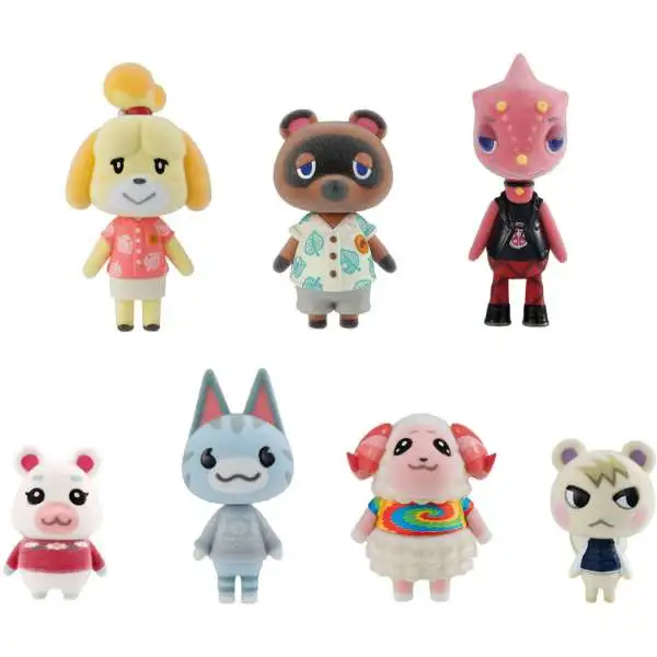 Animal Crossing New Horizons Tomodachi Doll Vol 1 Villager Collection 2.2-Inch Box of 8 Mini Figures